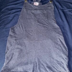 Love Maternity Blue Overalls